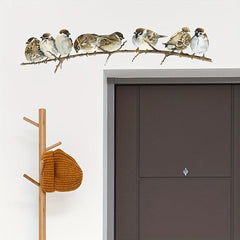 Birds Wall Decals Cartoon Malachi Bird Room Decoration Sticker