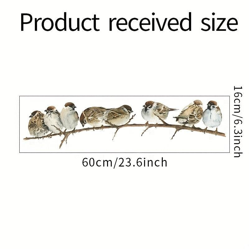 Birds Wall Decals Cartoon Malachi Bird Room Decoration Sticker
