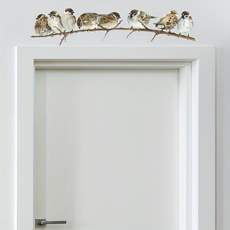Birds Wall Decals Cartoon Malachi Bird Room Decoration Sticker
