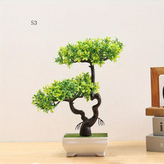 Artificial Bonsai Tree Simulation Potted Plant Mini Tree Bonsai Tree Artificial