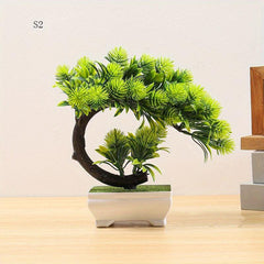Artificial Bonsai Tree Simulation Potted Plant Mini Tree Bonsai Tree Artificial