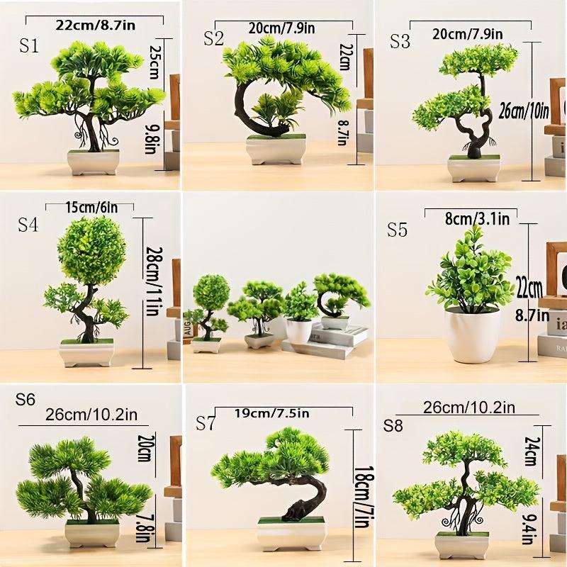 Artificial Bonsai Tree Simulation Potted Plant Mini Tree Bonsai Tree Artificial