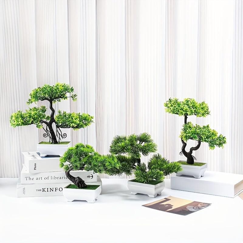 Artificial Bonsai Tree Simulation Potted Plant Mini Tree Bonsai Tree Artificial