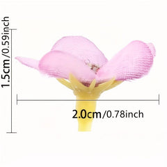 50-100pcs Mini Silk Daisy Multicolor Artificial Flowers Heads DIY Scrapbooking