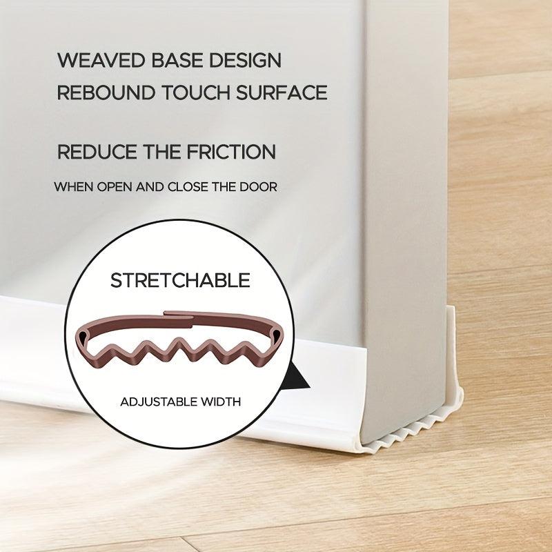 Door Sweep Weather Stripping - Insulate Against Drafts, Dust, Noise