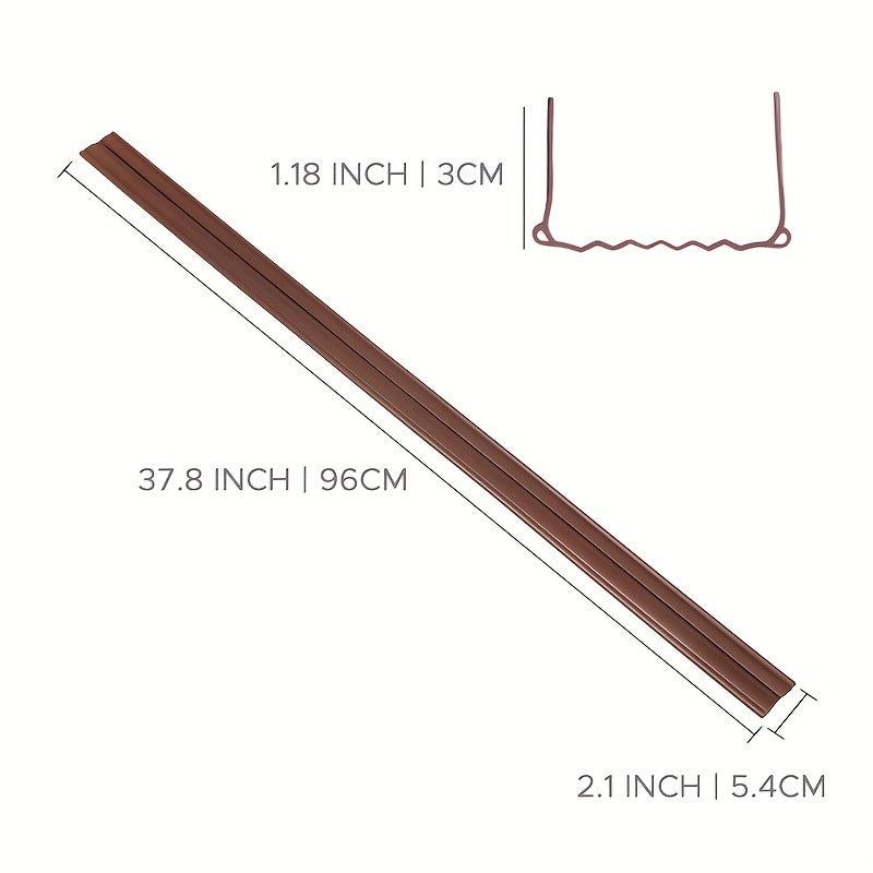 Door Sweep Weather Stripping - Insulate Against Drafts, Dust, Noise