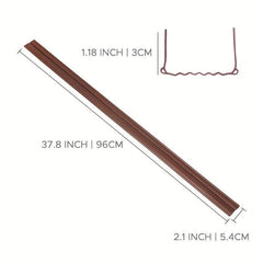 Door Sweep Weather Stripping - Insulate Against Drafts, Dust, Noise