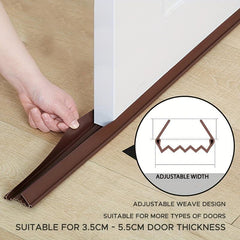 Door Sweep Weather Stripping - Insulate Against Drafts, Dust, Noise