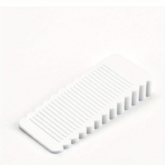 1pc Silicone Door Stopper Shock Absorbent Block Wedge Doorstops