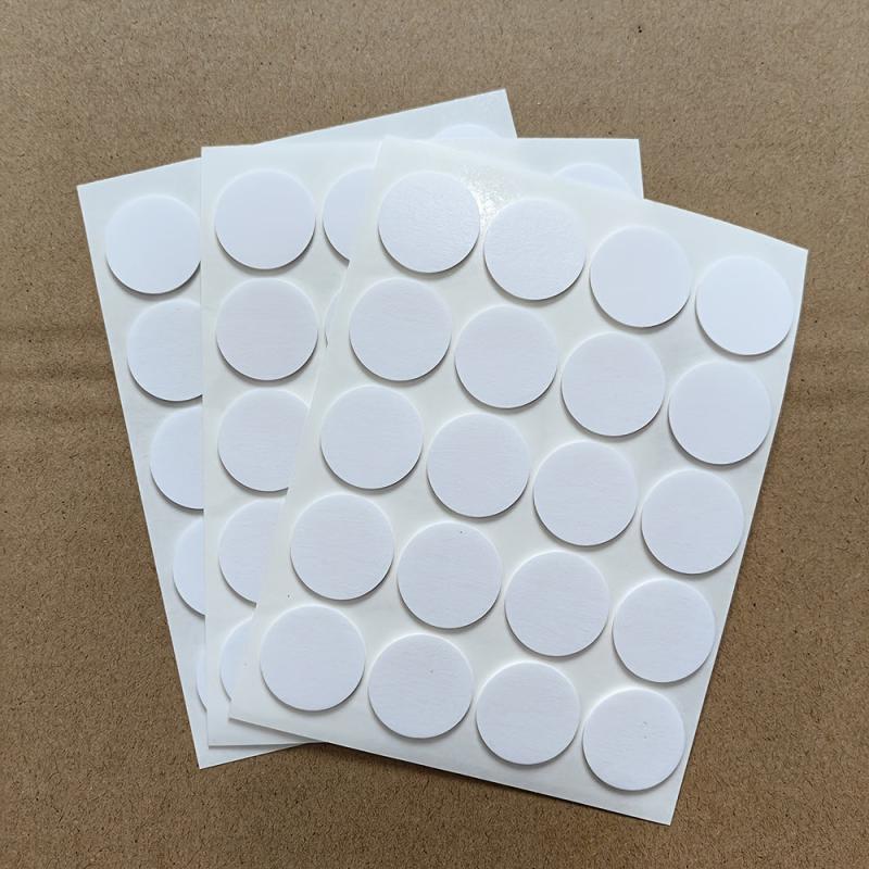 60pcs Waterproof Double Sided Adhesive Dots Round Acrylic Sticker