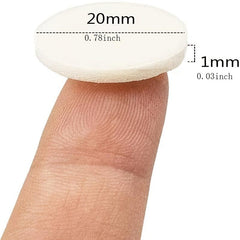 60pcs Waterproof Double Sided Adhesive Dots Round Acrylic Sticker