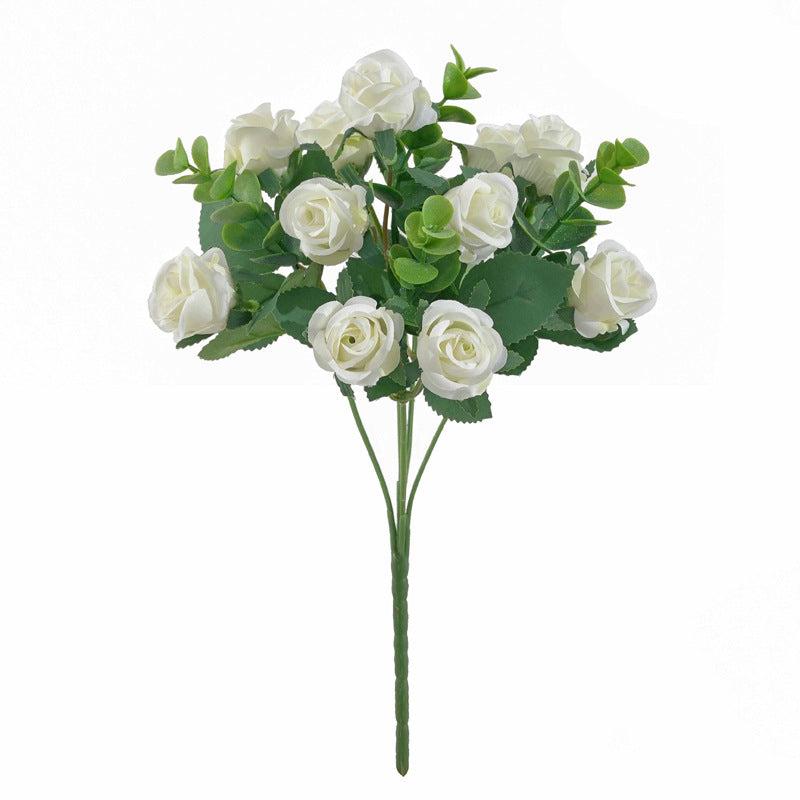 1pc Artificial Red Rose Wedding Flower Faux Realistic Simulation DIY Craft Bouqu