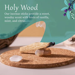 5pc Palo Santo Natural Incense Sticks High Resin Holy Wood Aromatherapy
