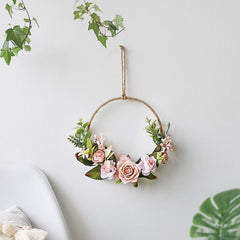 Artificial Flower Vine Wreath for Christmas Weddings and Home Decor