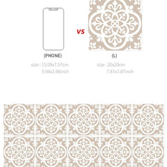 Bohemian Flowers Peel and Stick Wallpaper - Home Decor