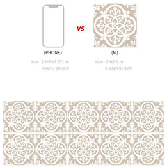 Bohemian Flowers Peel and Stick Wallpaper - Home Decor
