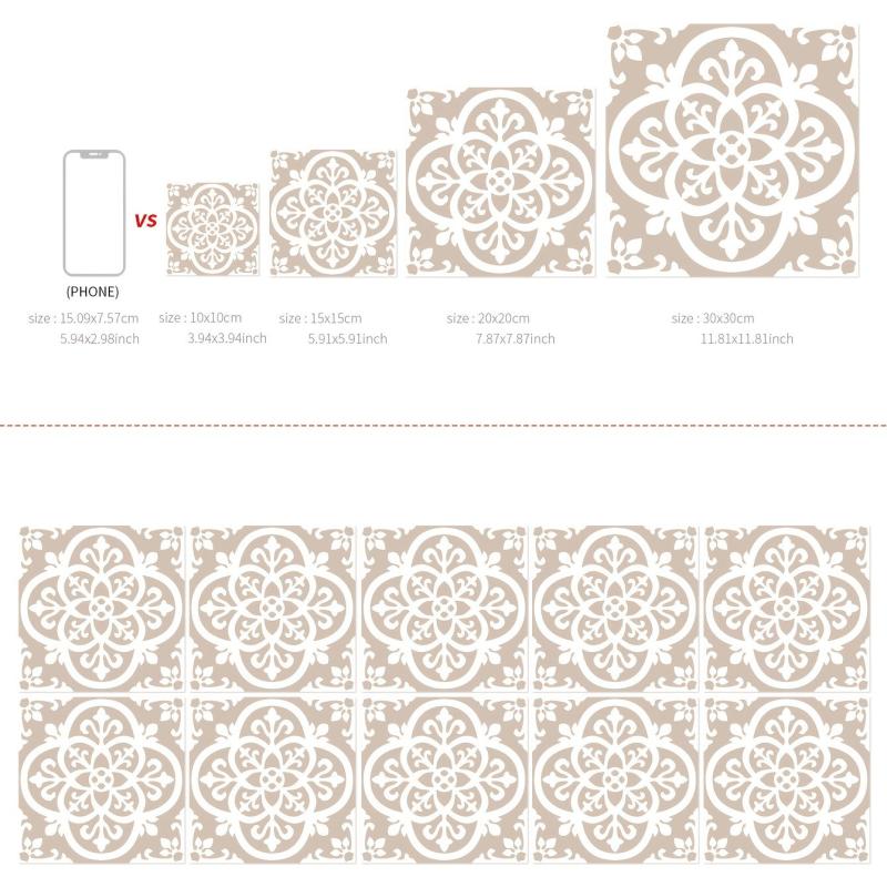Bohemian Flowers Peel and Stick Wallpaper - Home Decor