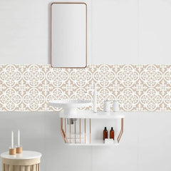 Bohemian Flowers Peel and Stick Wallpaper - Home Decor
