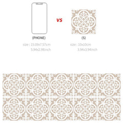 Bohemian Flowers Peel and Stick Wallpaper - Home Decor