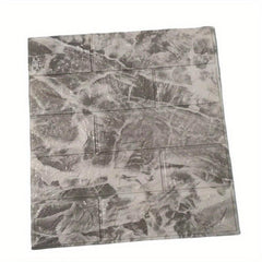 10pcs 3D Wallpapers Waterproof Bedroom Panels Sticker Retro Decor