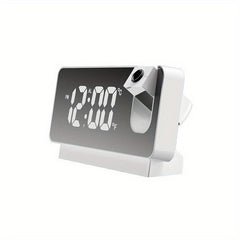 Digital Alarm Clock with Big LED Screen and Projection - Halloween Xmas Gift