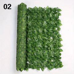 Artificial Hedge Net Leaf Indoor Plant Fence Green Plant Wall Decoration