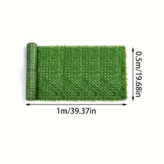 Artificial Hedge Net Leaf Indoor Plant Fence Green Plant Wall Decoration