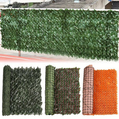 Artificial Hedge Net Leaf Indoor Plant Fence Green Plant Wall Decoration