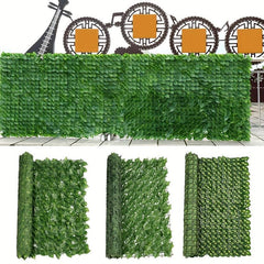 Artificial Hedge Net Leaf Indoor Plant Fence Green Plant Wall Decoration