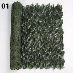 Artificial Hedge Net Leaf Indoor Plant Fence Green Plant Wall Decoration