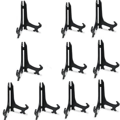 10pcs Plastic Easels Stand Plate Holders Display Pictures for Weddings