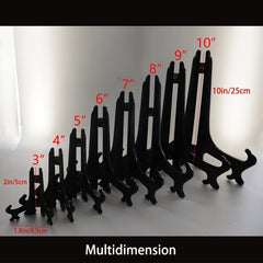 10pcs Plastic Easels Stand Plate Holders Display Pictures for Weddings