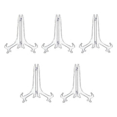 10pcs Plastic Easels Stand Plate Holders Display Pictures for Weddings