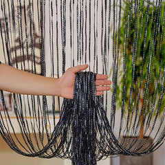 Beaded String Curtains for Doors and Windows - Decorative Fly Screen