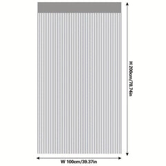 Beaded String Curtains for Doors and Windows - Decorative Fly Screen