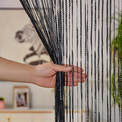 Beaded String Curtains for Doors and Windows - Decorative Fly Screen