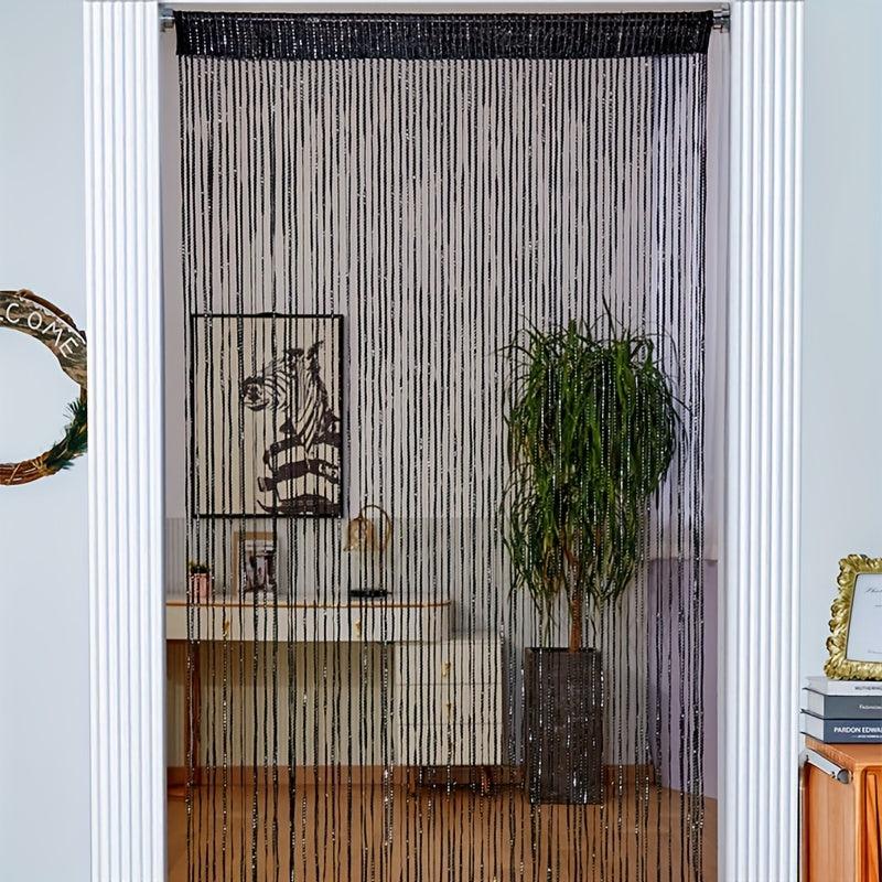 Beaded String Curtains for Doors and Windows - Decorative Fly Screen