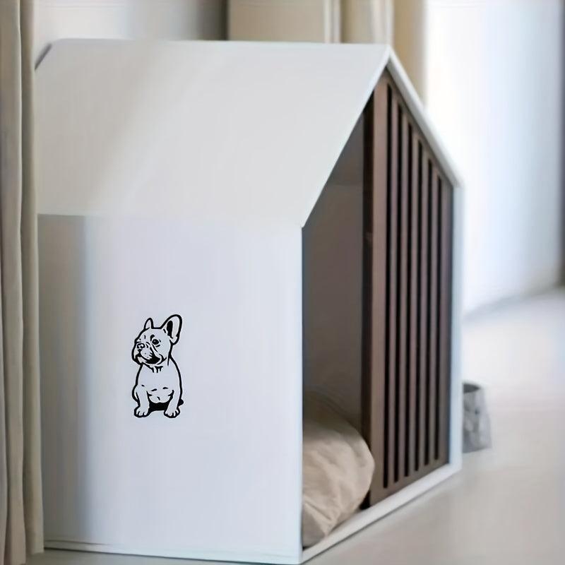 French Bulldog Wall Stickers Set of 4 Vinyl Decals for Car Laptop Bumper