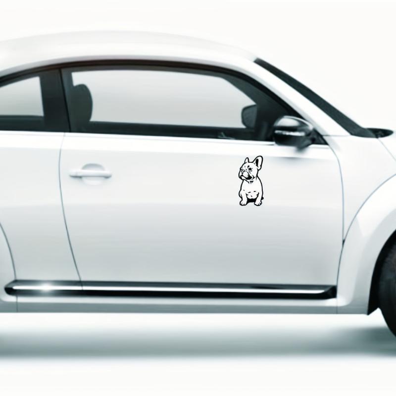 French Bulldog Wall Stickers Set of 4 Vinyl Decals for Car Laptop Bumper