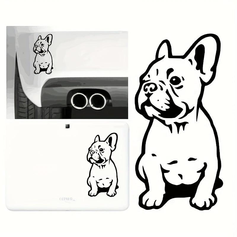French Bulldog Wall Stickers Set of 4 Vinyl Decals for Car Laptop Bumper