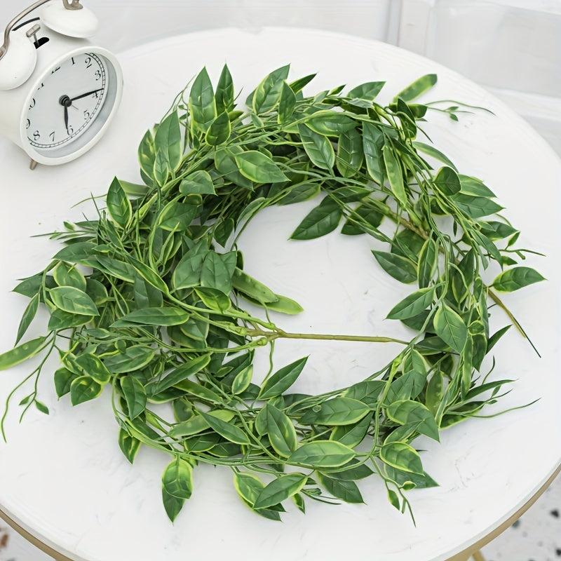 Artificial Hanging Plant Wall Decoration Dutch Beans Climbing Vines