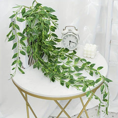 Artificial Hanging Plant Wall Decoration Dutch Beans Climbing Vines