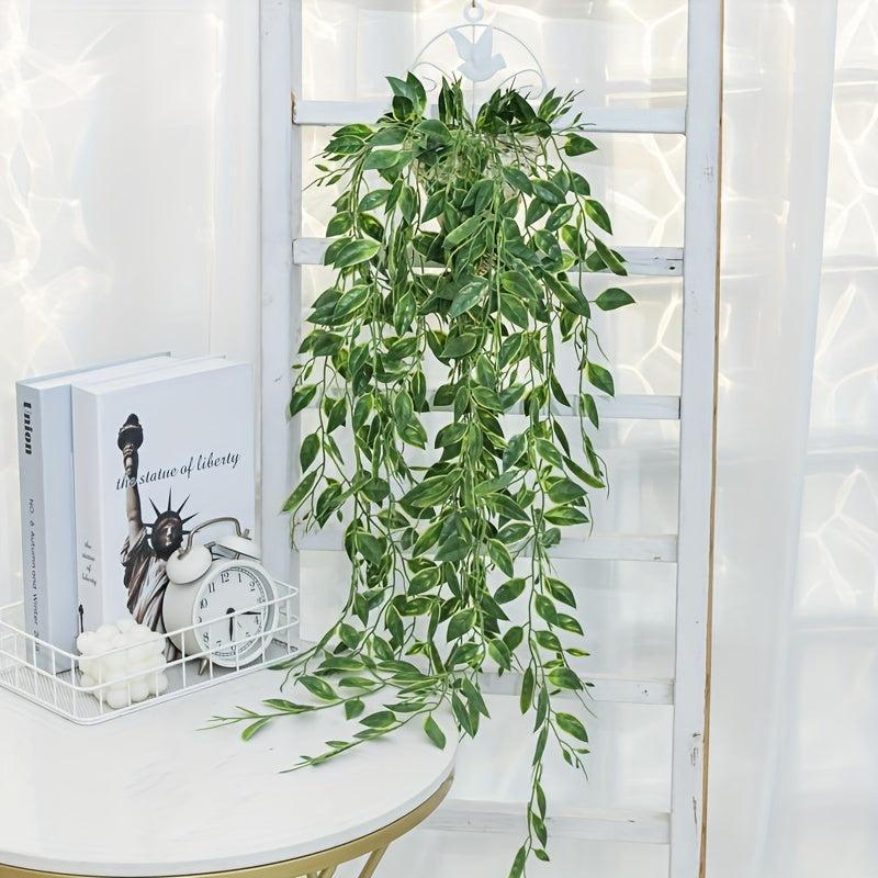 Artificial Hanging Plant Wall Decoration Dutch Beans Climbing Vines