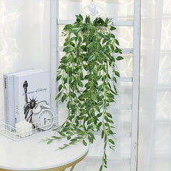 Artificial Hanging Plant Wall Decoration Dutch Beans Climbing Vines