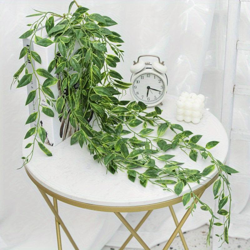 Artificial Hanging Plant Wall Decoration Dutch Beans Climbing Vines