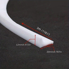 1pc Bathroom Water Blocking Strip Dry And Wet Separation Self adhesive
