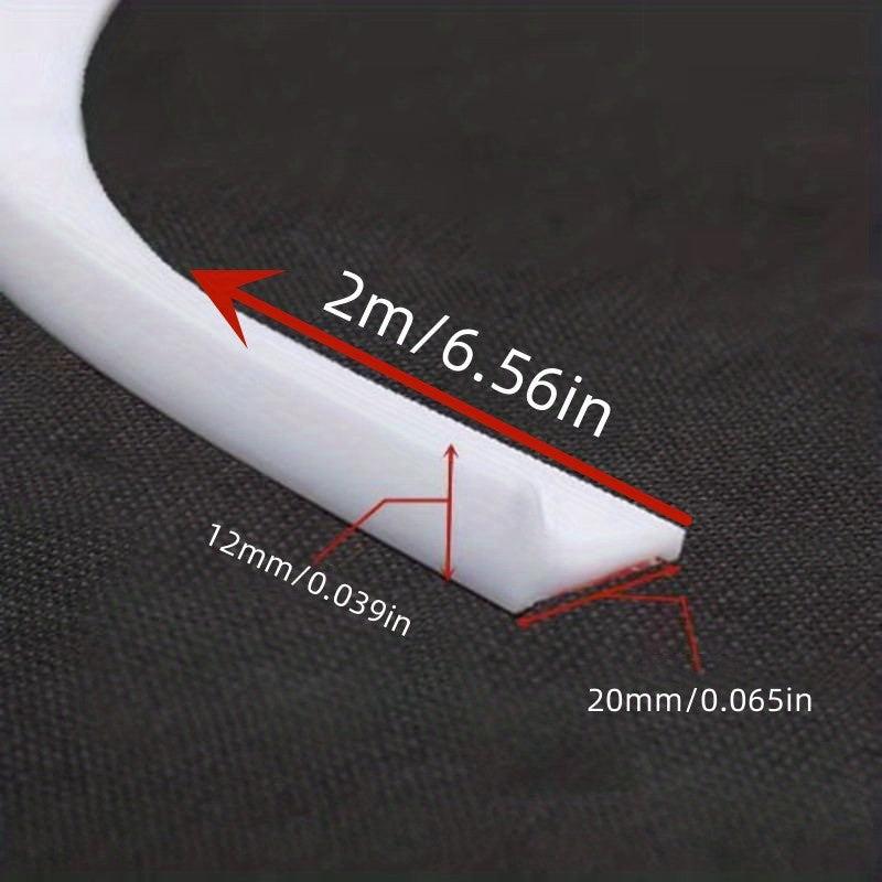 1pc Bathroom Water Blocking Strip Dry And Wet Separation Self adhesive