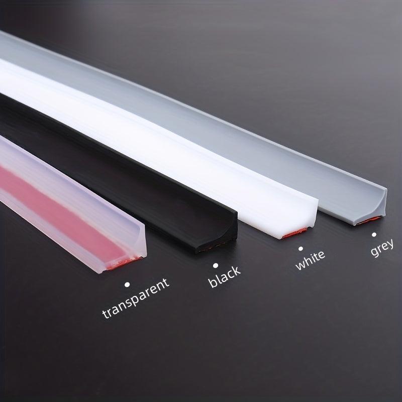 1pc Bathroom Water Blocking Strip Dry And Wet Separation Self adhesive
