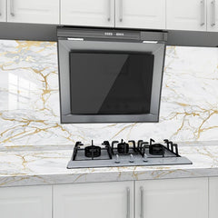 Waterproof Tile Sticker Self-adhesive Backsplash Wall Peel & Stick