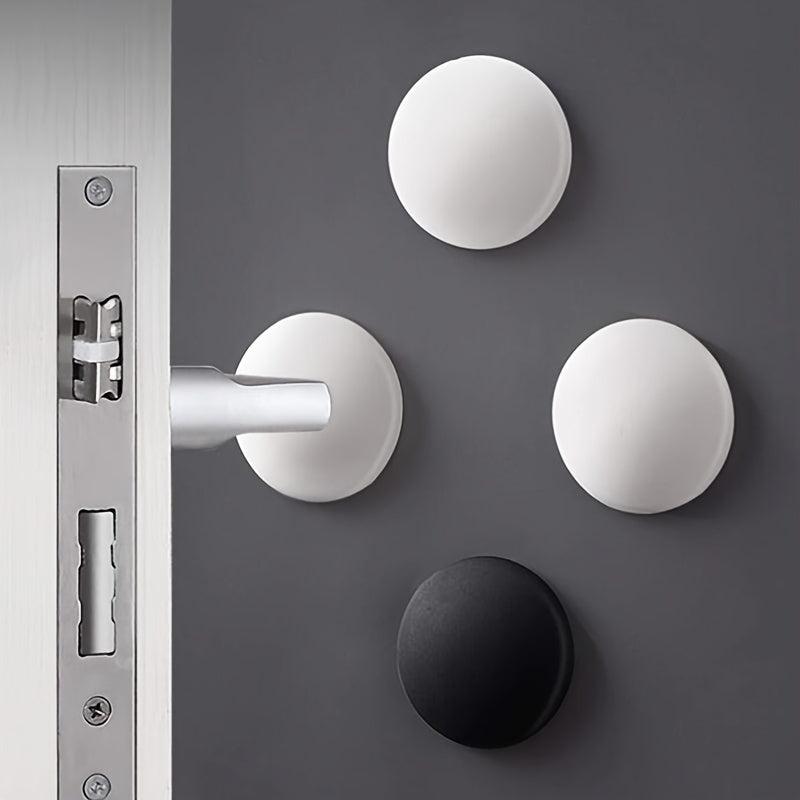 2pcs Silicone Door Stopper Self Adhesive Bumper Guard for Home Kitchen Bedroom